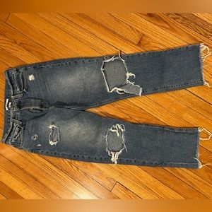 Forever 21 distressed jeans